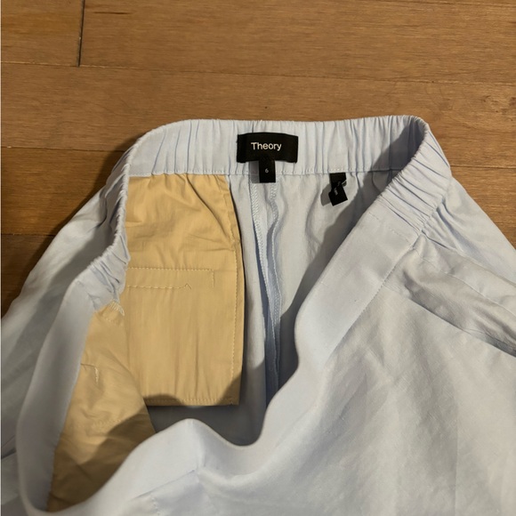 EUC Theory Treeca Pull-On Pant in Good Linen - Picture 7 of 9